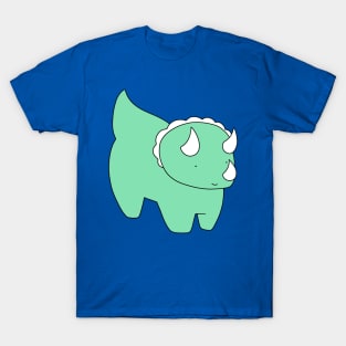 Cute Light Green Triceratops T-Shirt